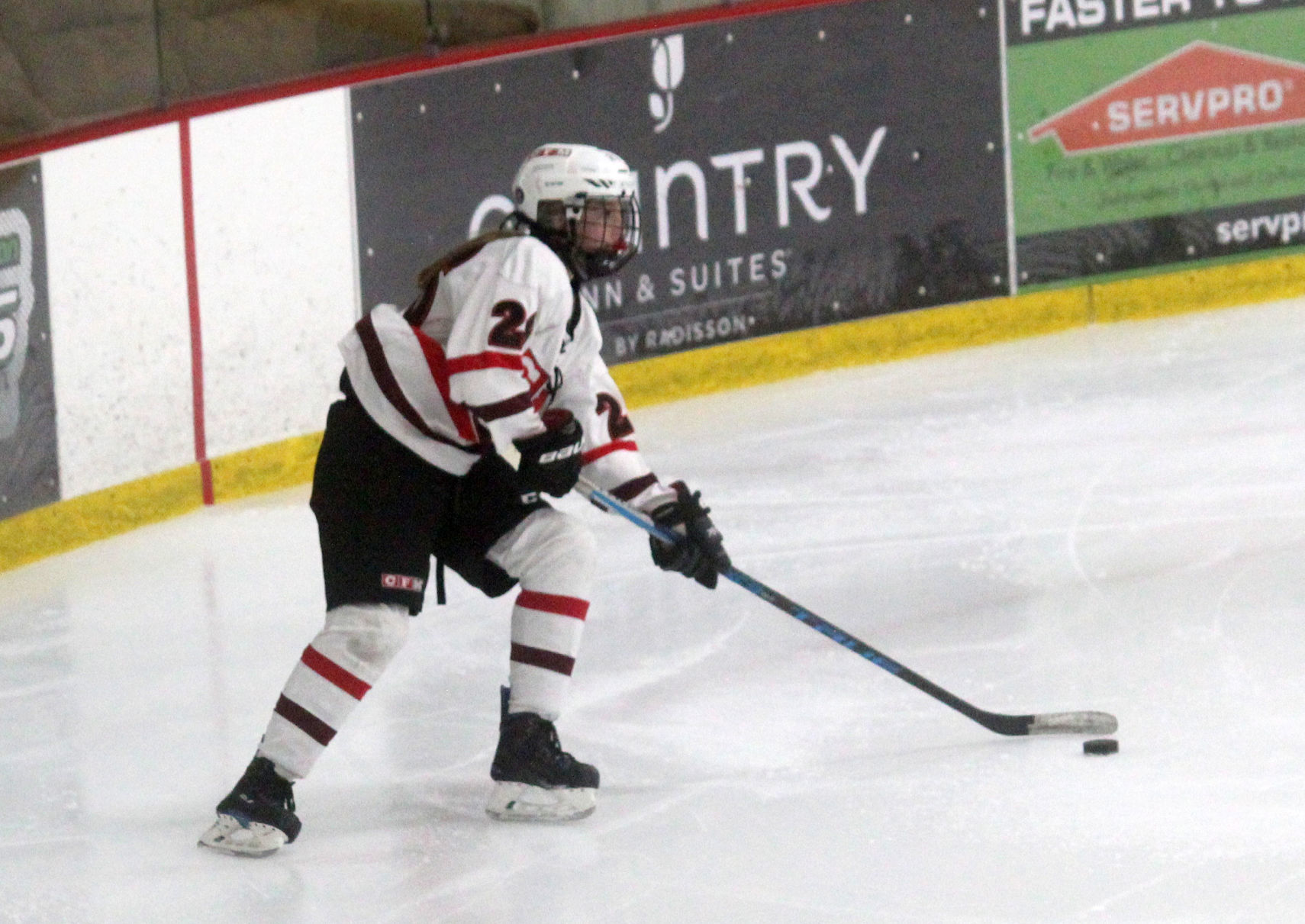 Hudson at Chi-Hi/Menomonie girls hockey 1-10-19